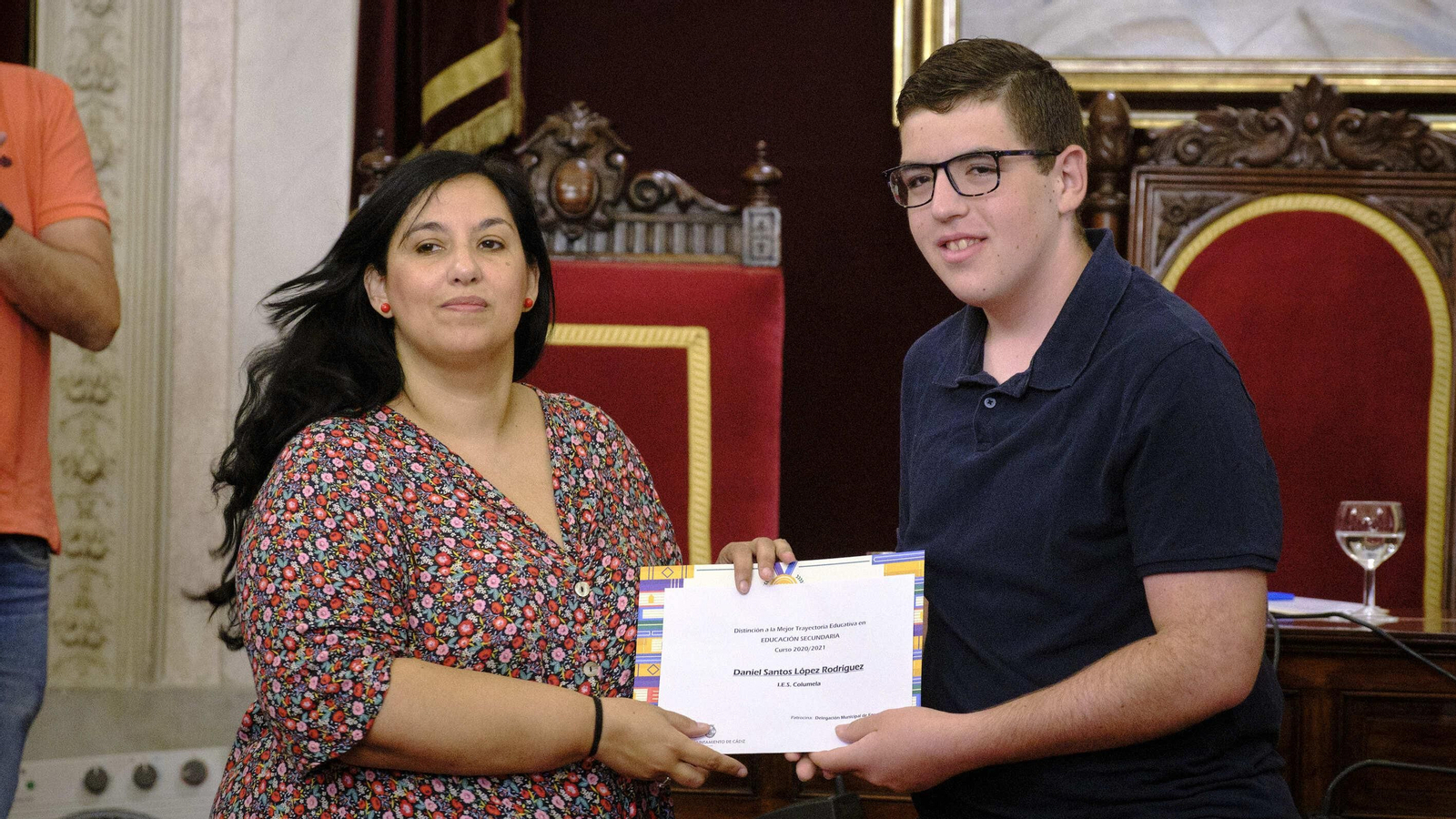 Daniel Santos López Rodríguez, del IES Fuerte de Cortadura.