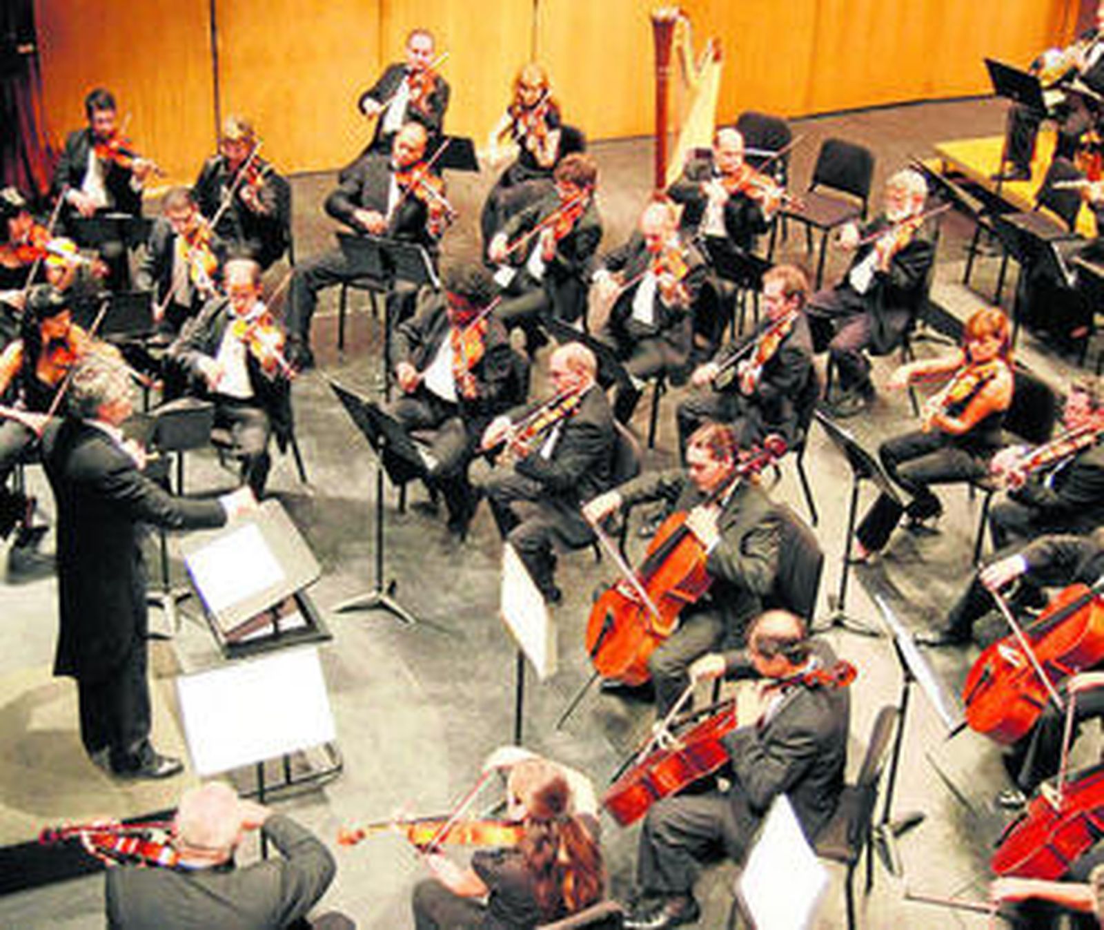 La Orquesta de Córdoba, en una de sus actuaciones durante el año 2007.