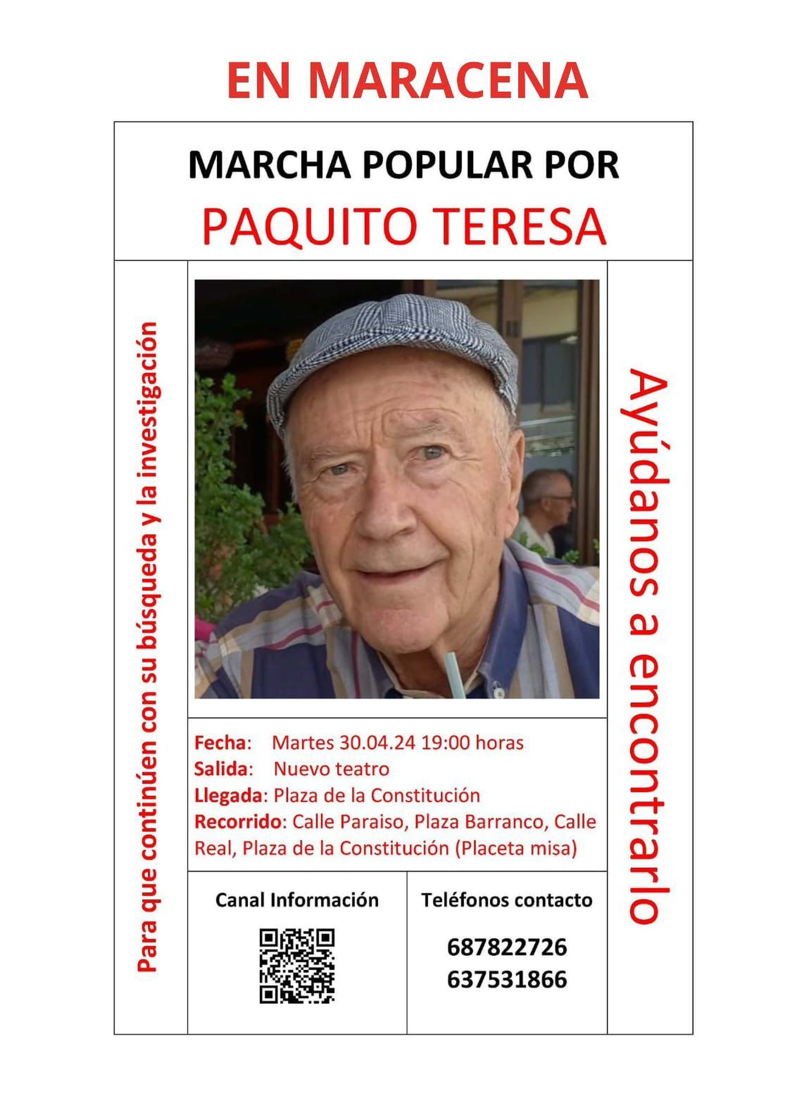 Piden colaboración para localizar a Francisco