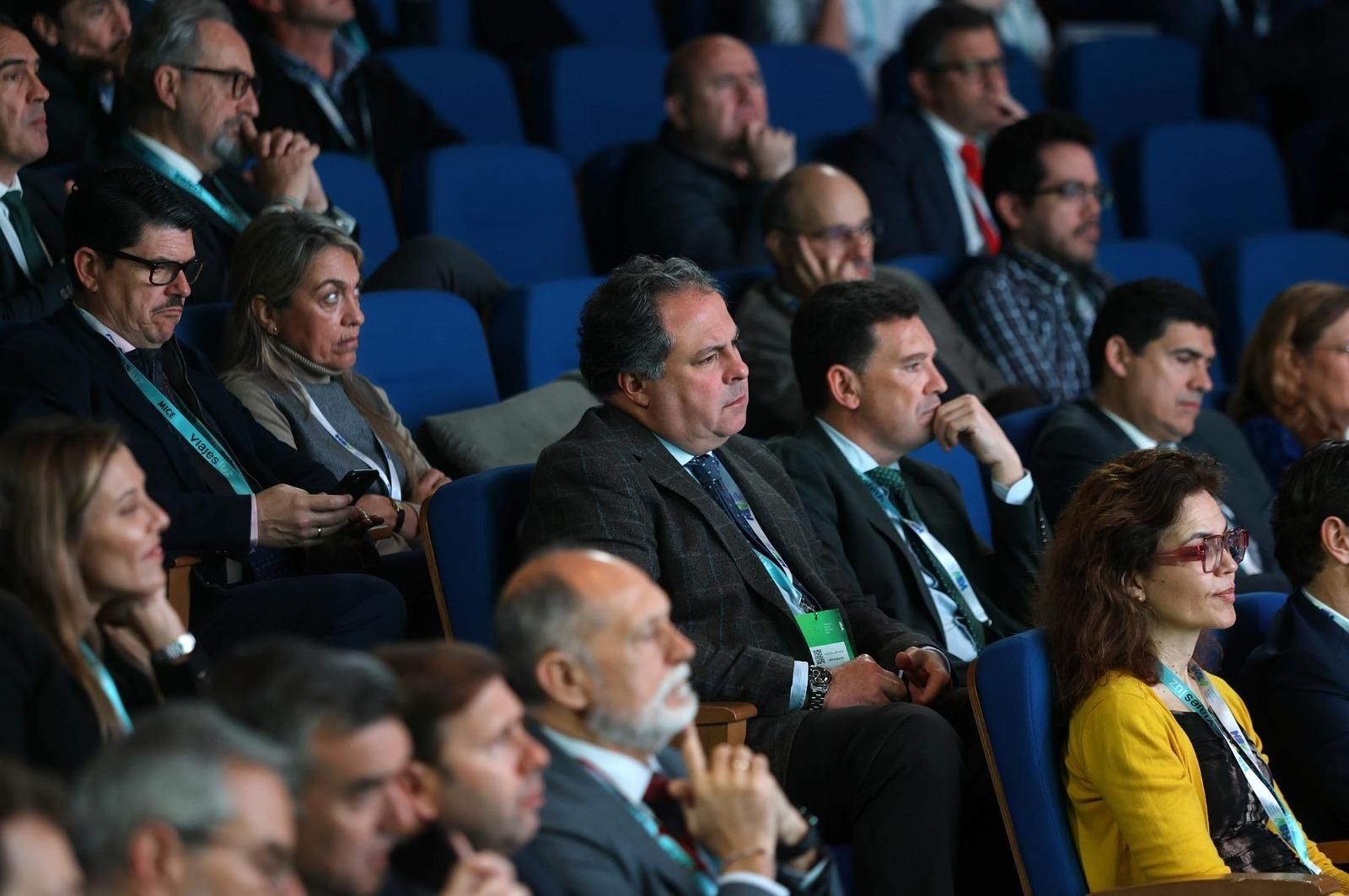 Imágenes de la mesa redonda 'H2V como vector de descarbonización' este viernes en Huelva