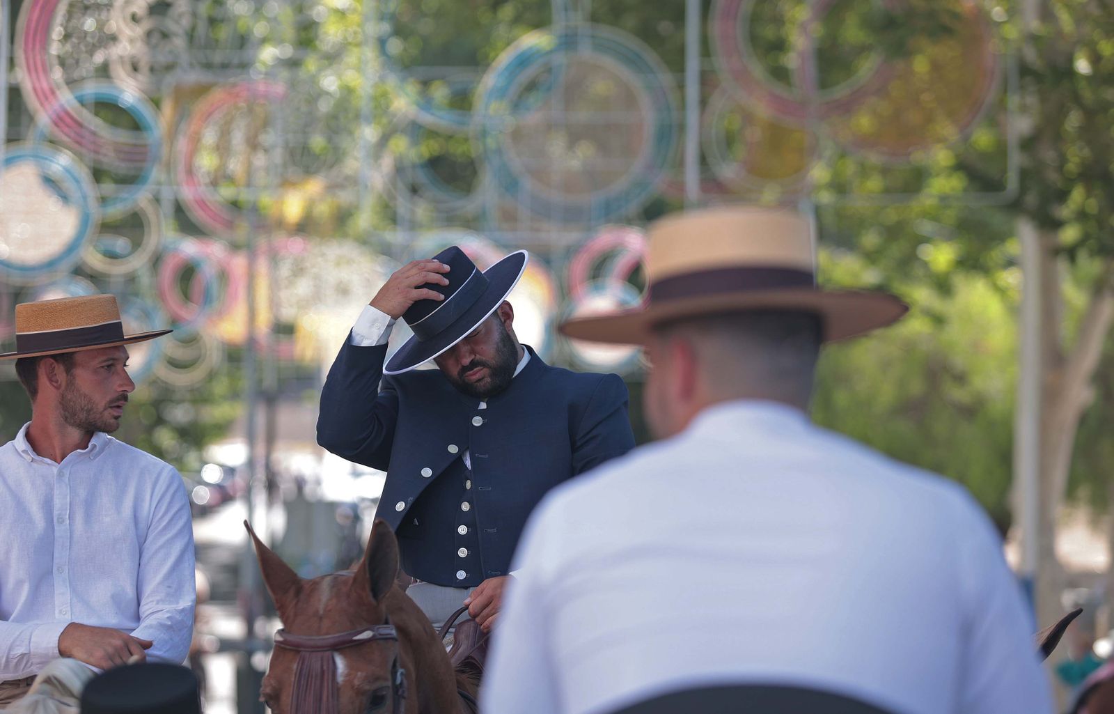 Fotos del Domingo por Sevillanas en la Feria Real de Algeciras 2024