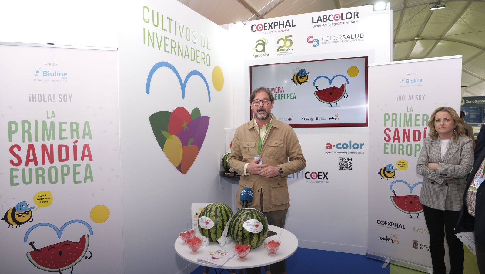 Imágenes de la Expolevante del jueves. Campohermoso-Níjar