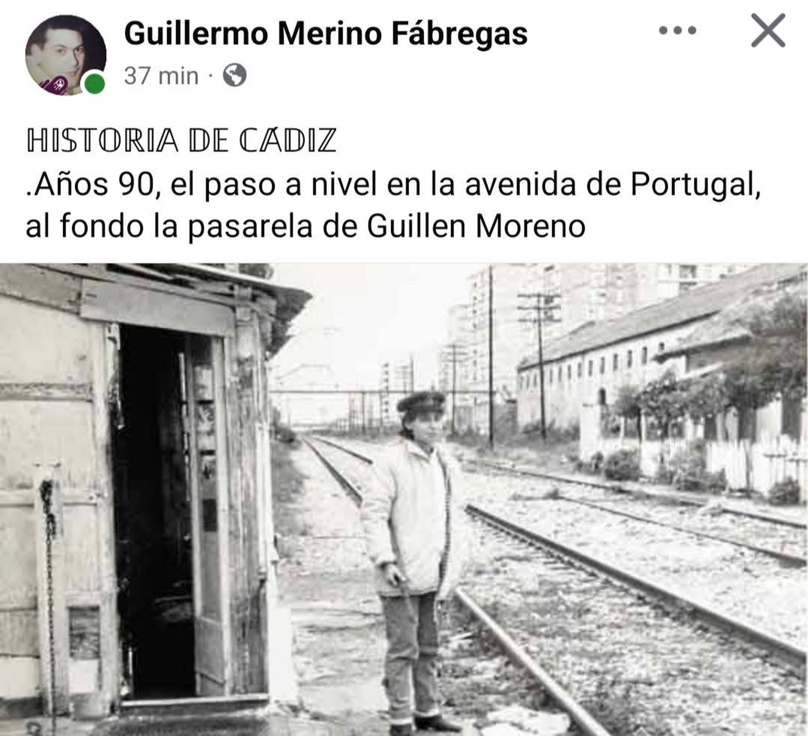 Paso a nivel de la Avenida de Portugal