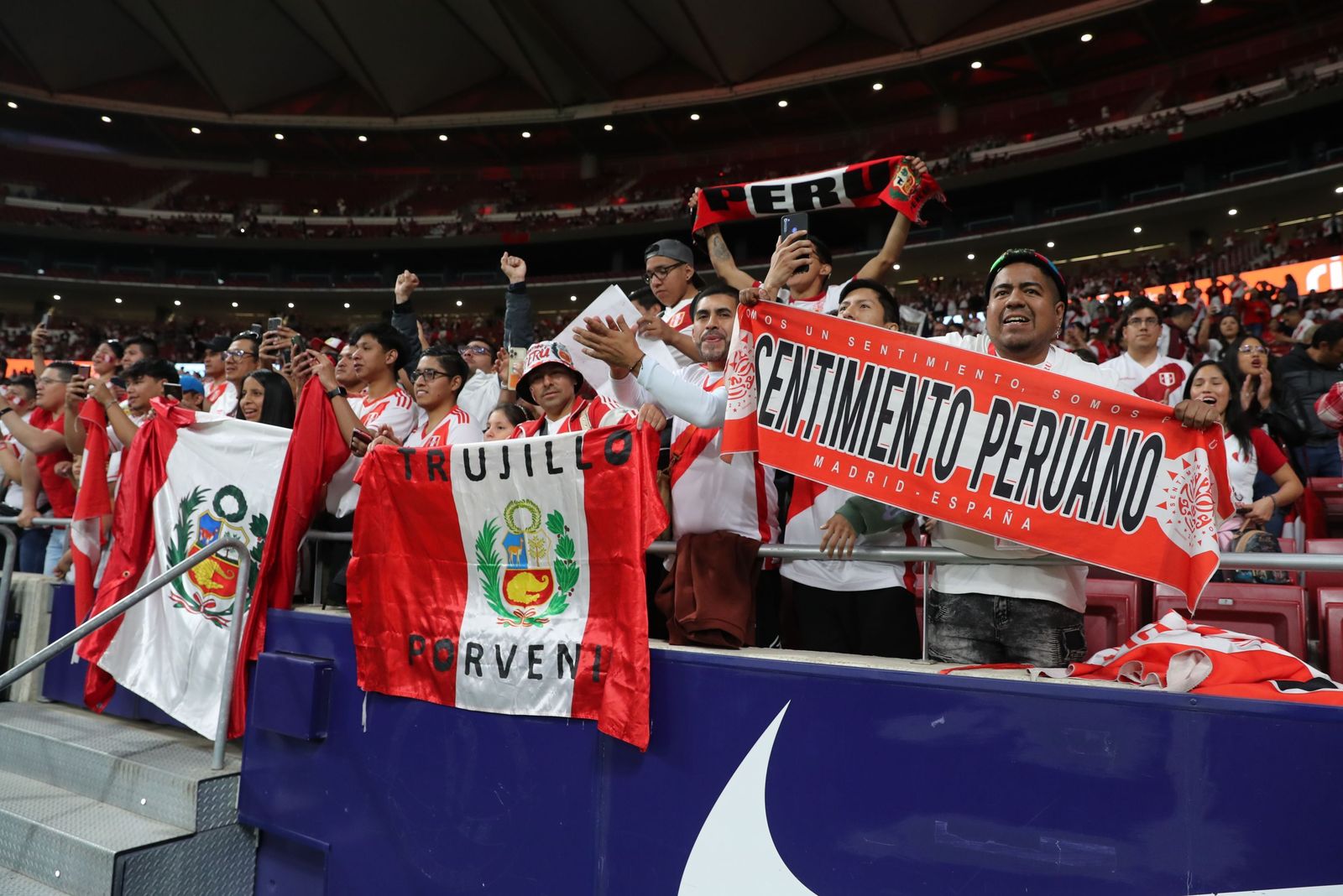 Las fotos del Marruecos - Perú en Madrid