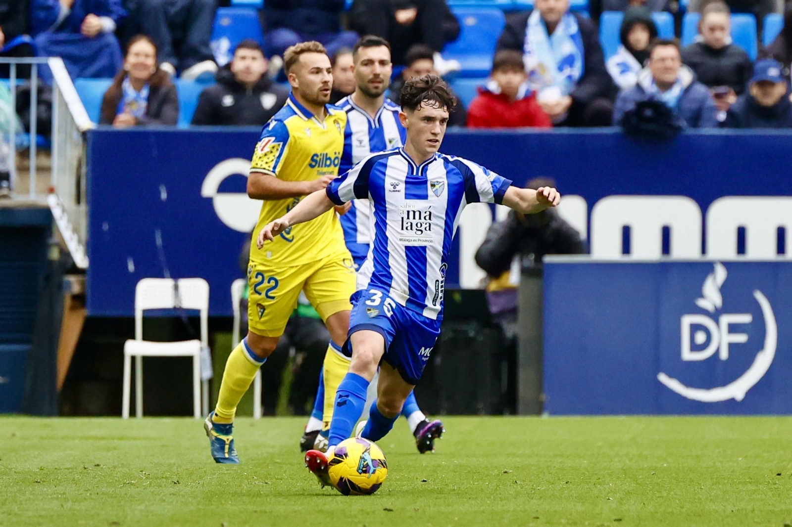 El Málaga CF-Cádiz, en fotos