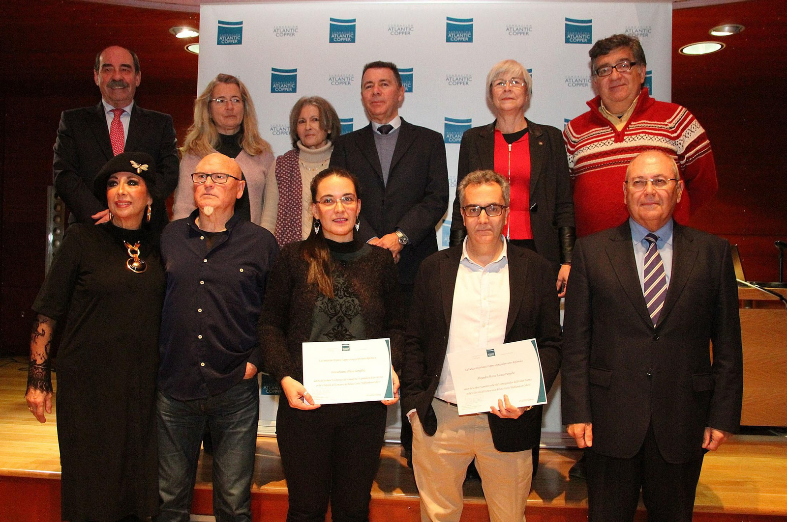 Atlantic Copper entrega los premios "Hablando en Cobre", en imágenes