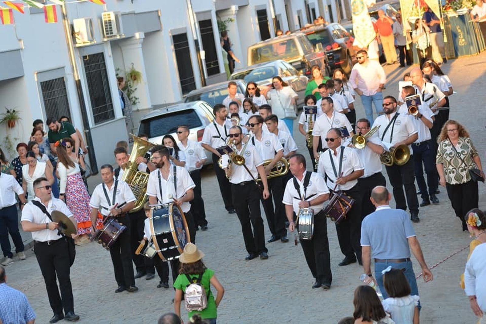 El espectacular recibimiento a la Virgen de Guía en Villanueva del Duque, en imágenes