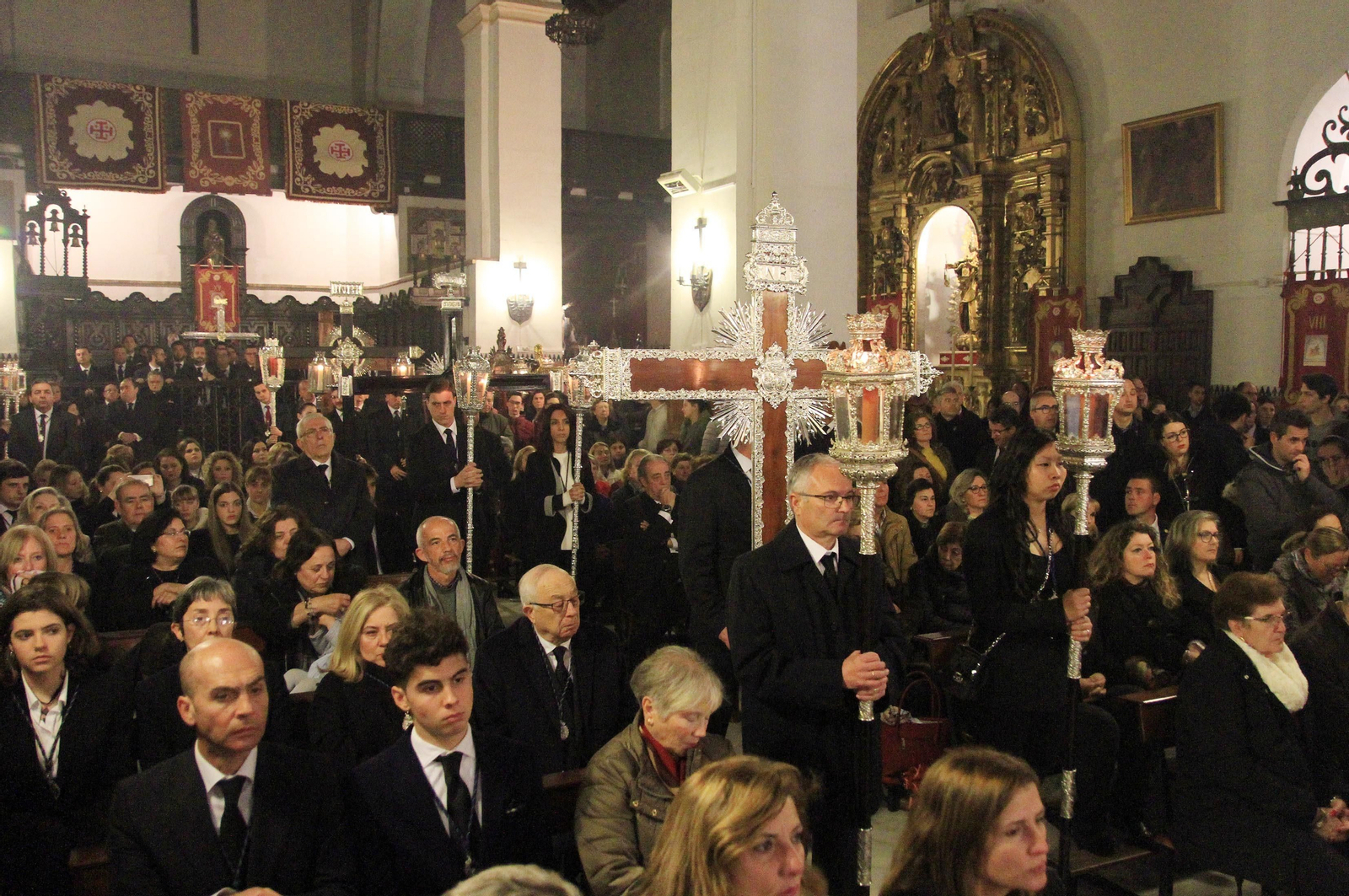 Imágenes del Vía Crucis Oficial de la Semana Santa presidido por el Señor de Pasión