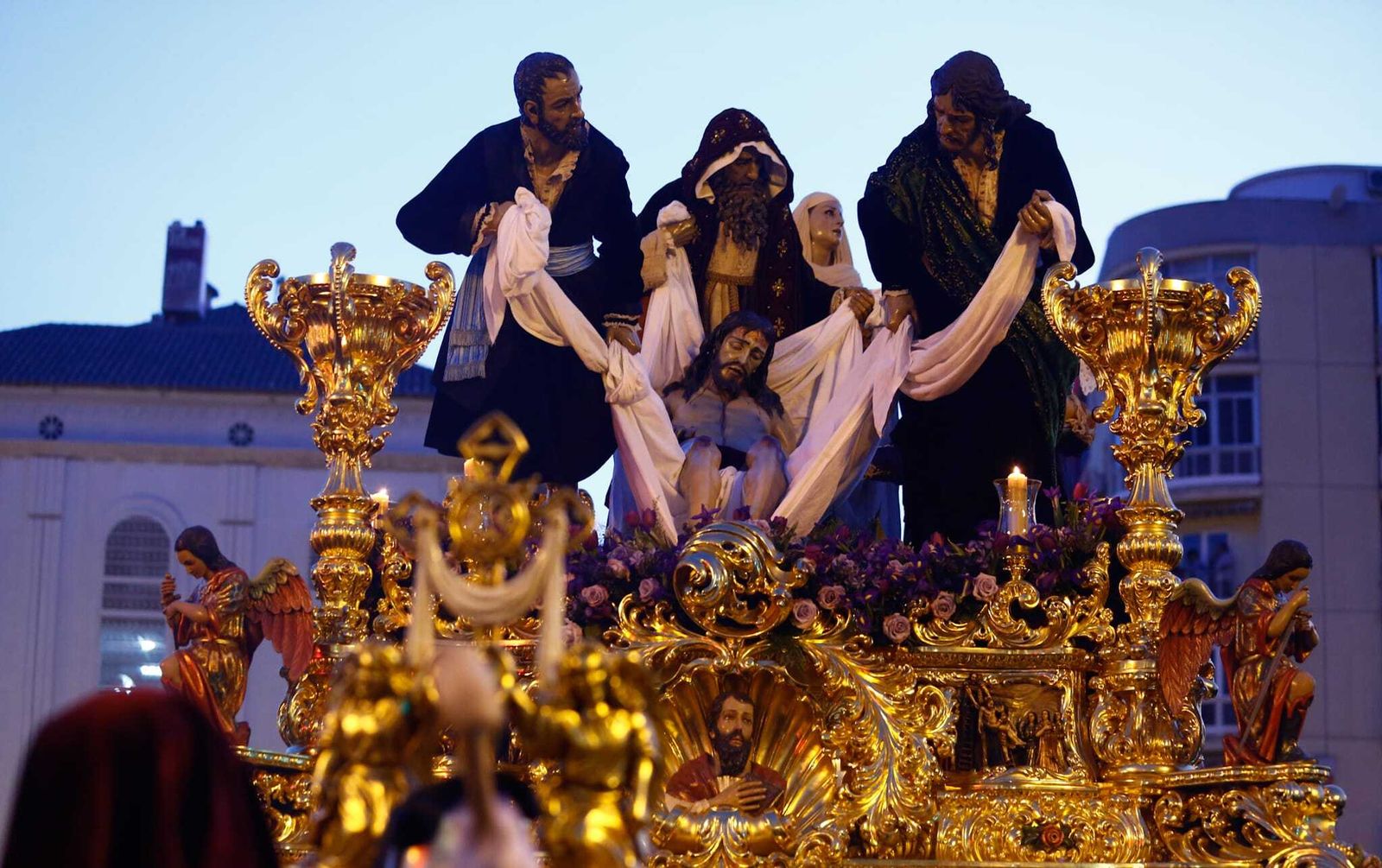 Las fotos del Santo Traslado, en el Viernes Santo de Málaga