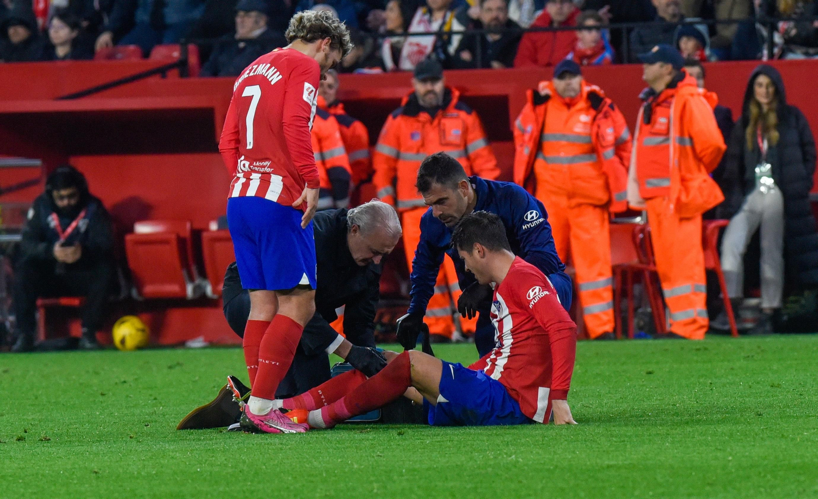 Las imágenes del Sevilla FC - Atlético de Madrid