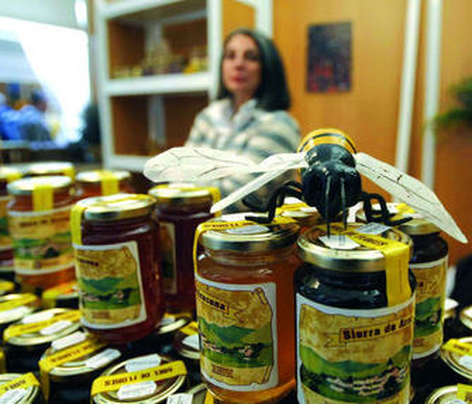 Uno de los expositores de las feria de referencia del sector apícola, como es Expomiel.