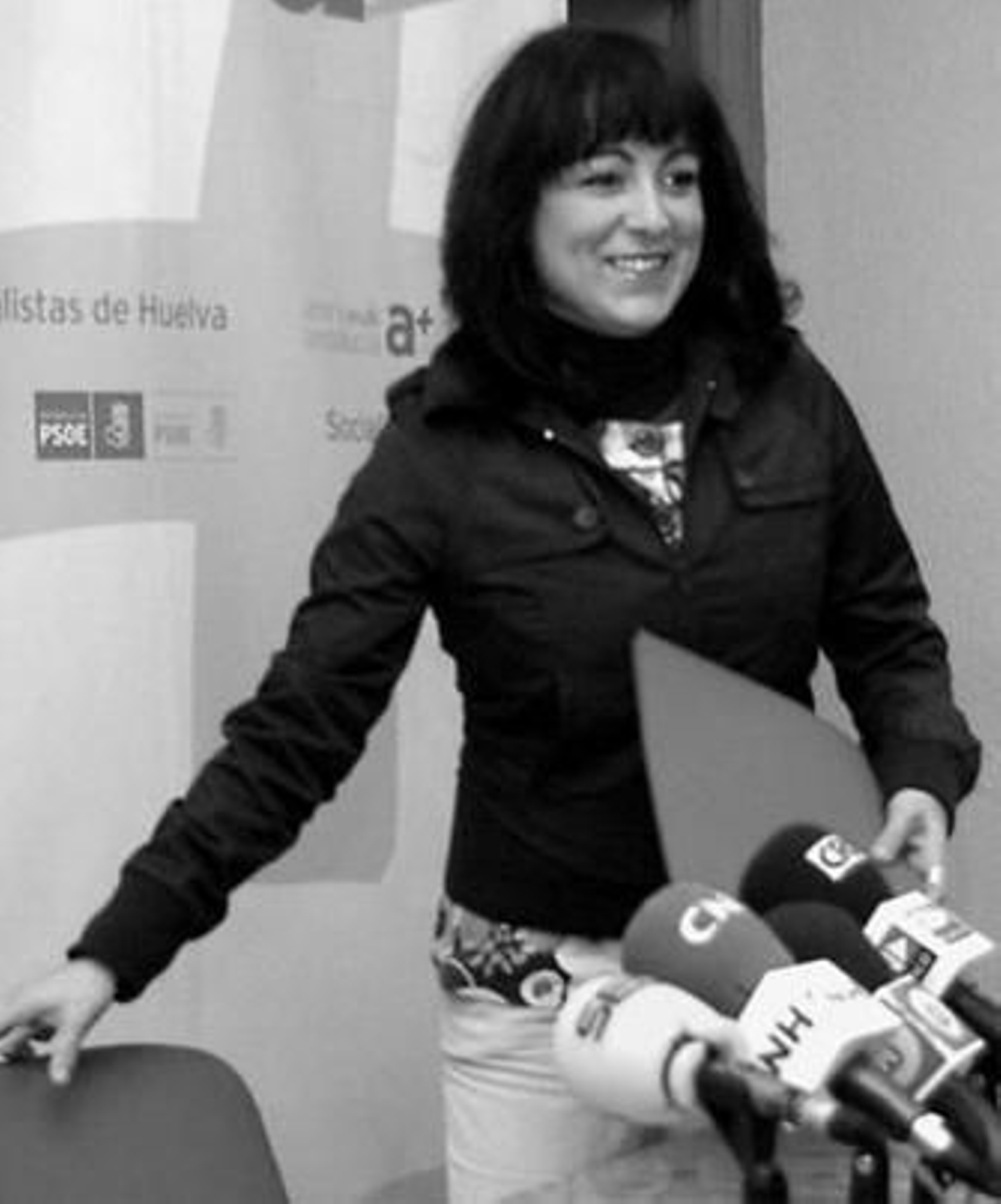 Elena Tobar, portavoz socialista en el Ayuntamiento de Huelva.