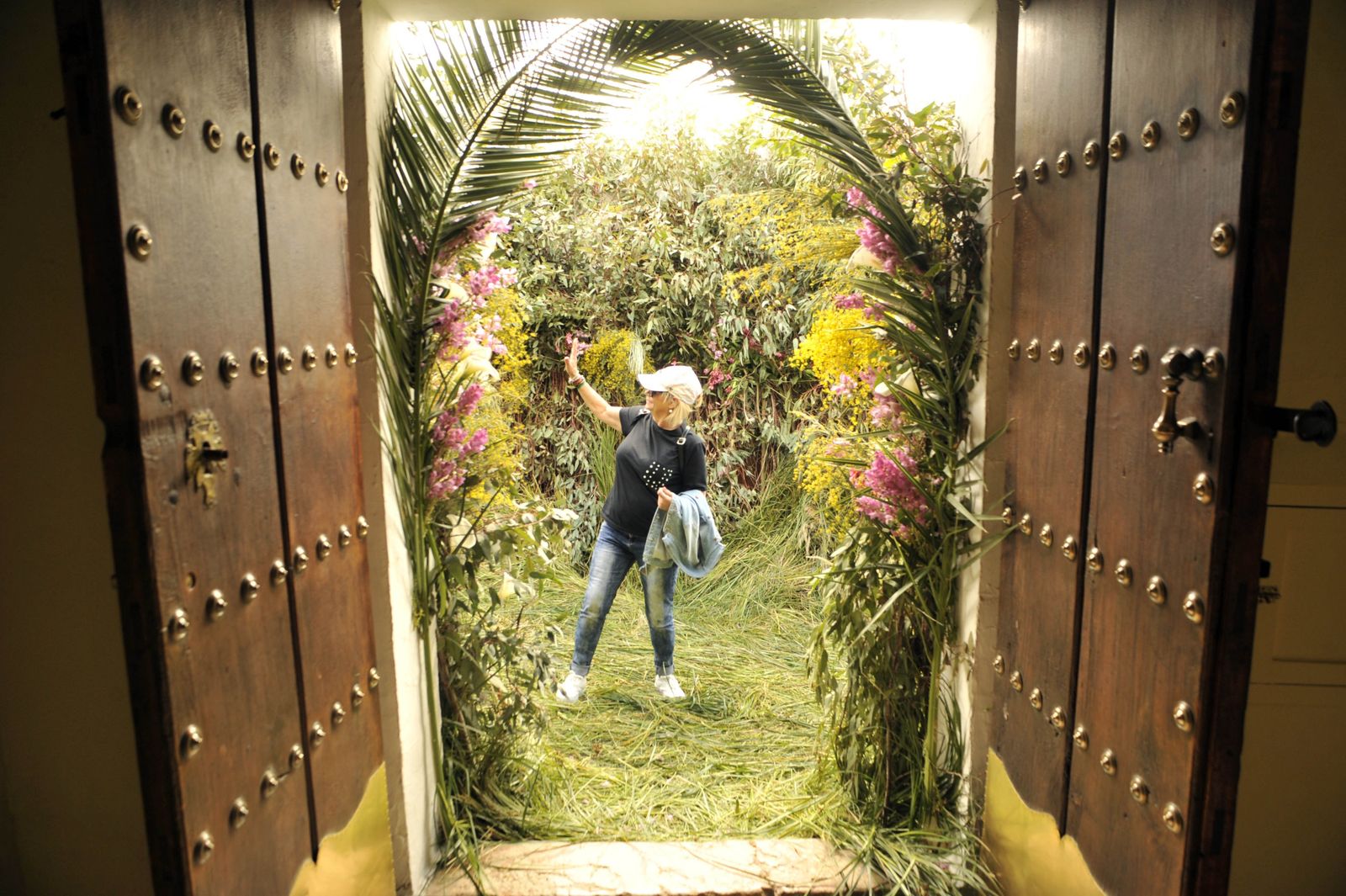 Los Corpus serranos convierten las calles en un vergel.