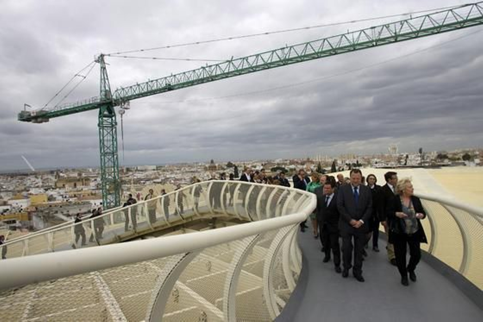 Las pasarelas del Metrosol Parasol.

Foto: Juan Carlos Munoz