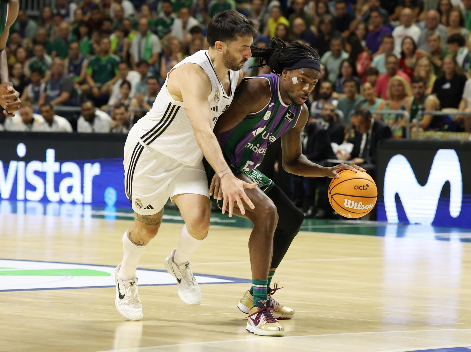 El Unicaja-Real Madrid, en fotos