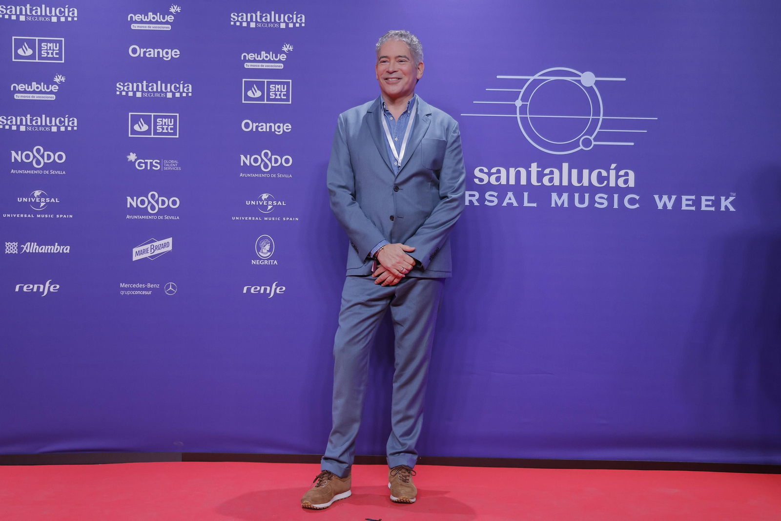 Famosos y artistas en la alfombra roja de la gala del flamenco en los 'Santalucía Universal Music Week'