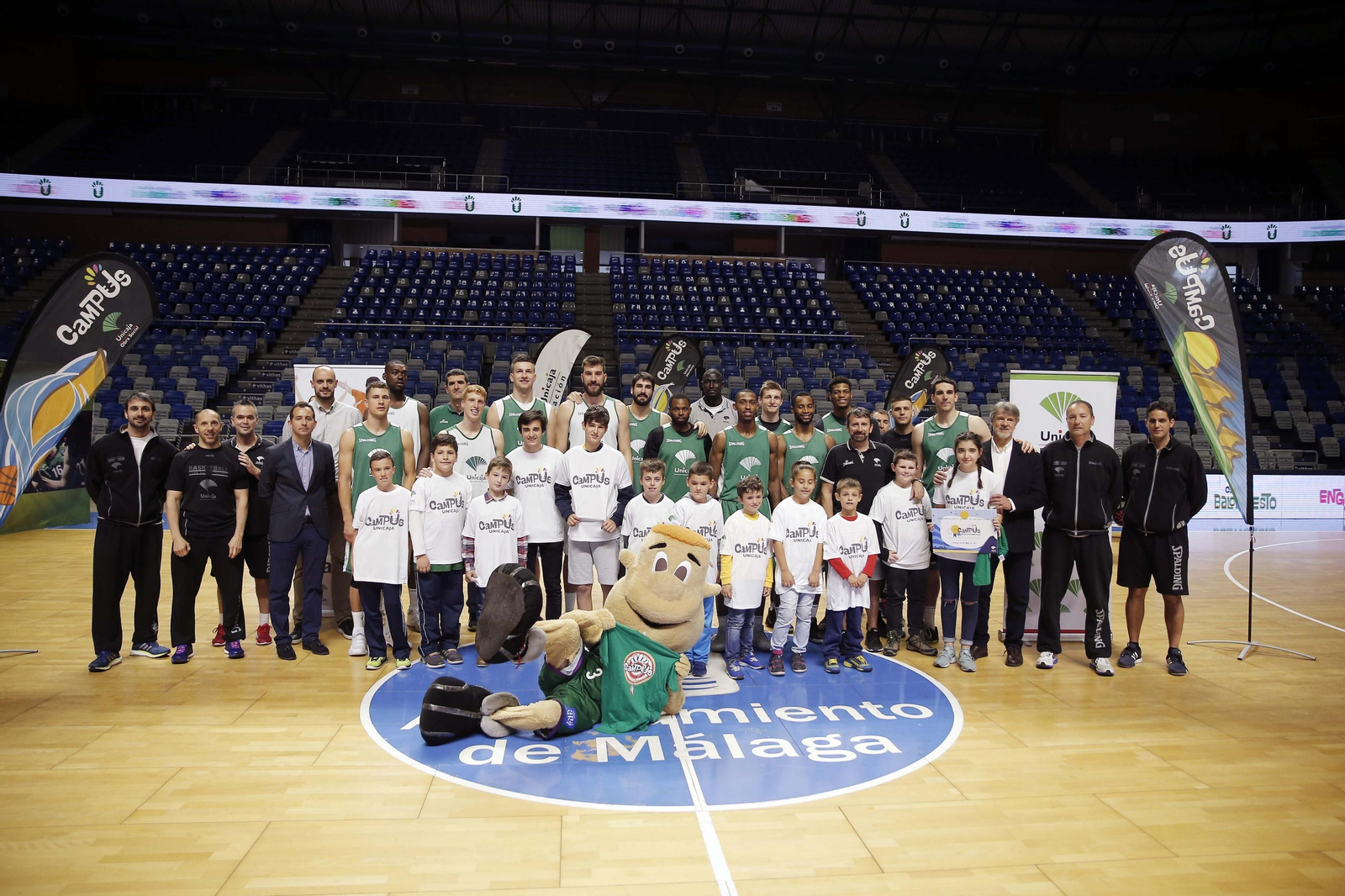 Los cinco años de Adam Waczynski en el Unicaja, en fotos