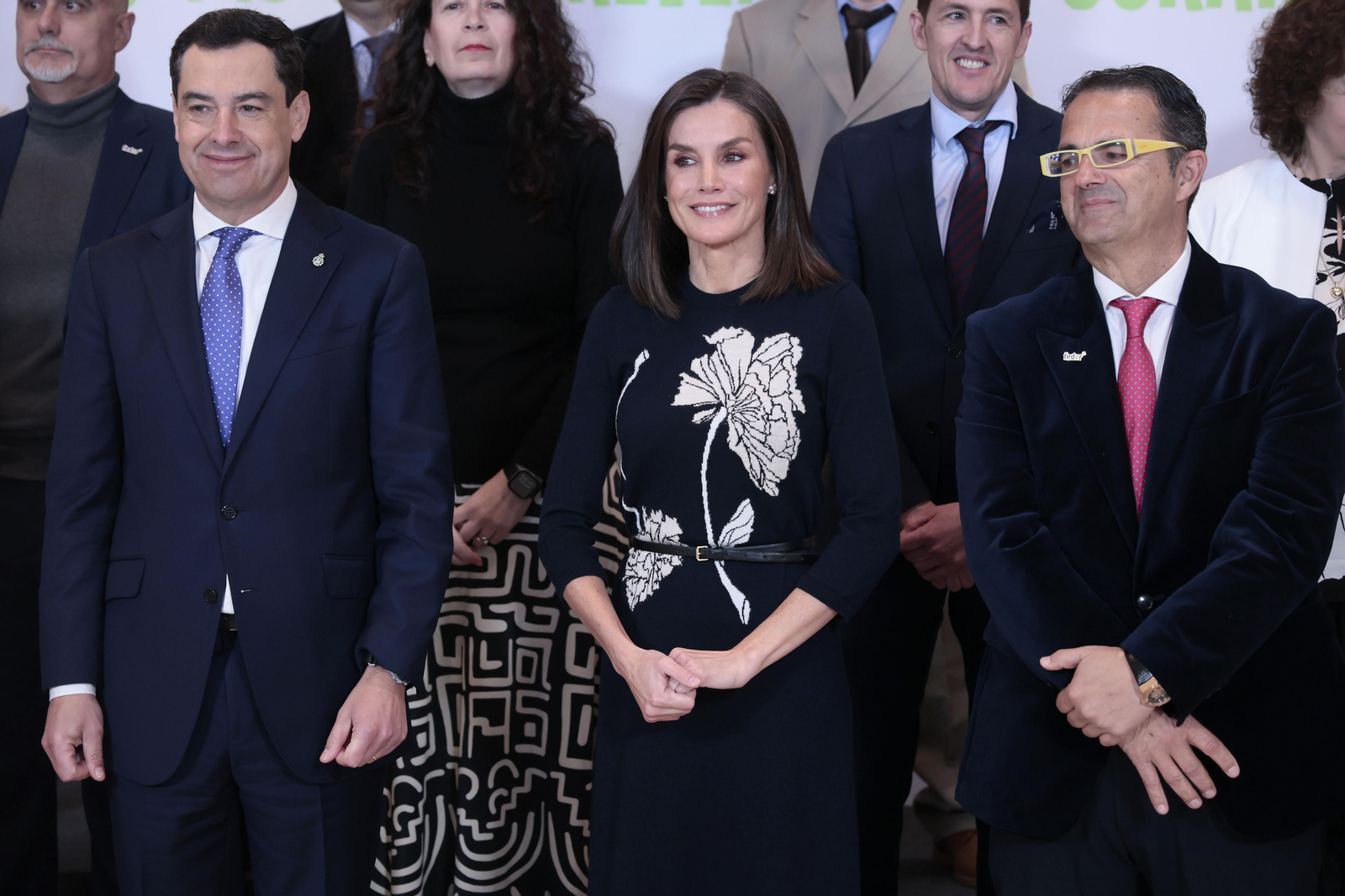 Las imágenes de la reina Leticia en el congreso de enfermedades raras