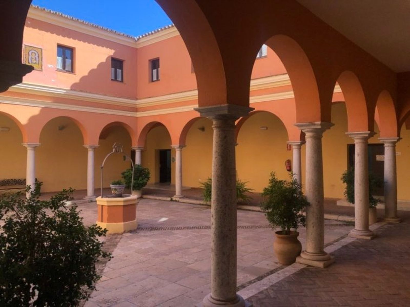 Planta baja del edificio Jovellanos de Ayamonte.