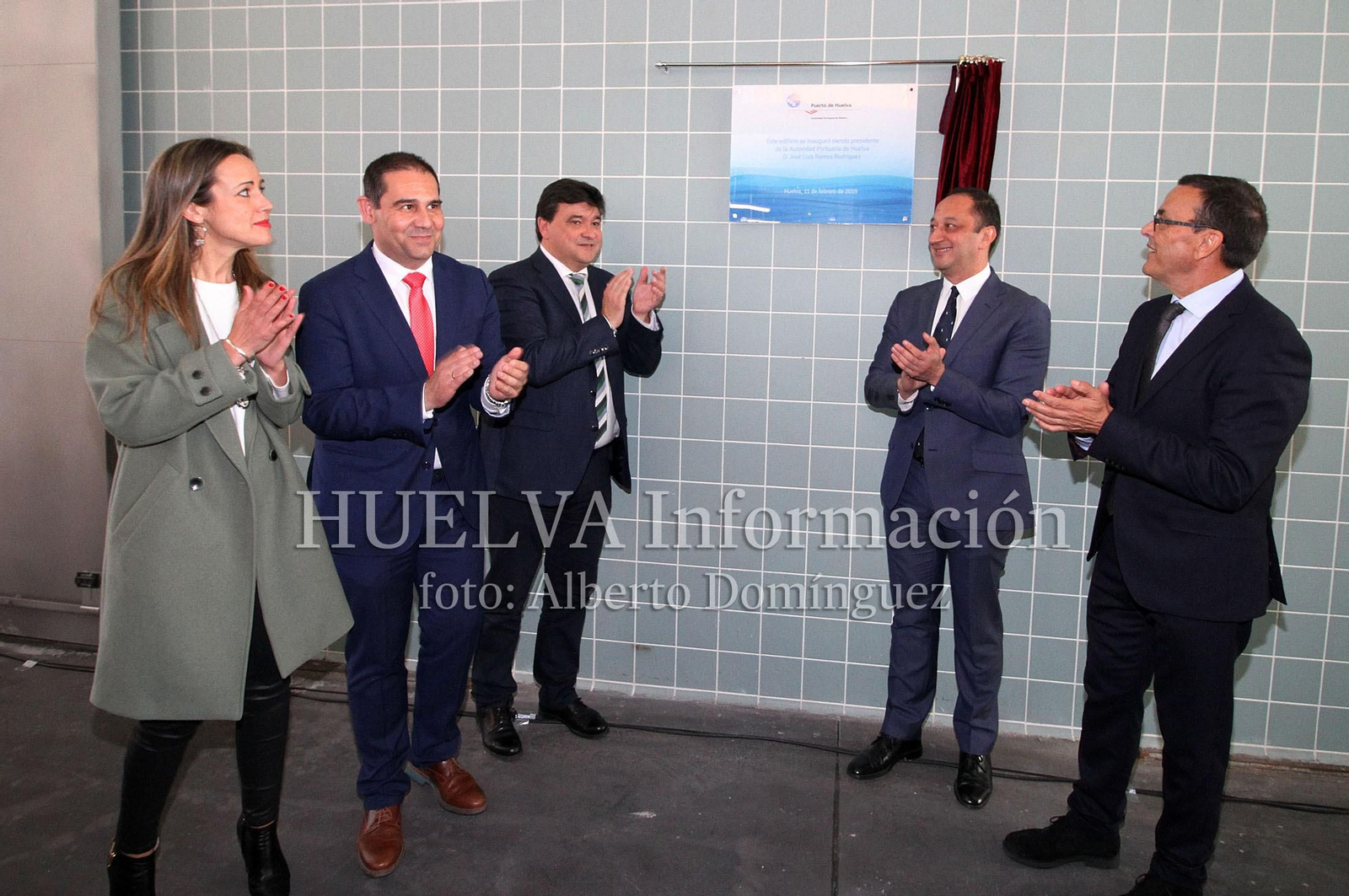 Inauguración de la Nueva Lonja del Puerto de Huelva, en imágenes