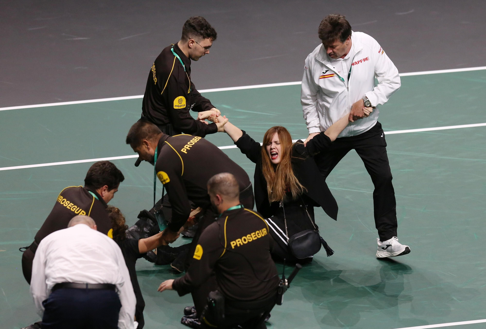 Las fotos de la Copa Davis en Málaga Las fotos de la Copa Davis en Málaga