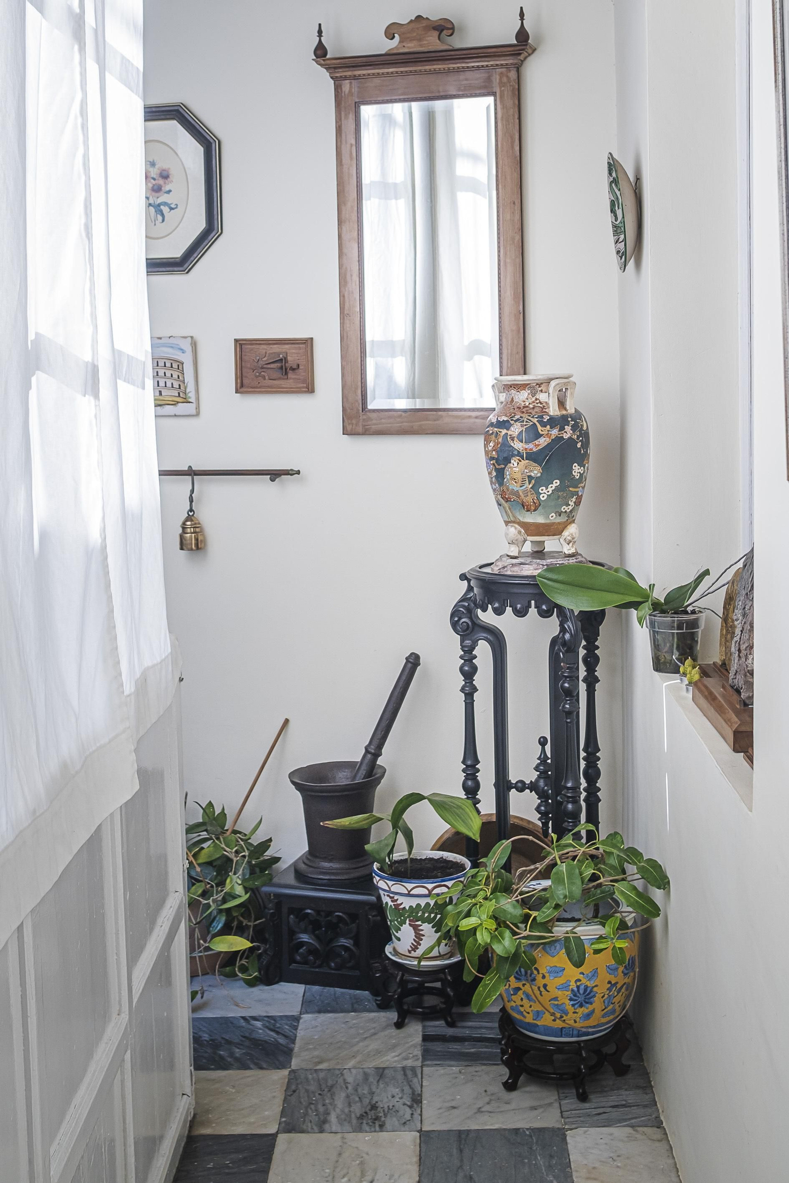 Interior de la casa en José del Toro