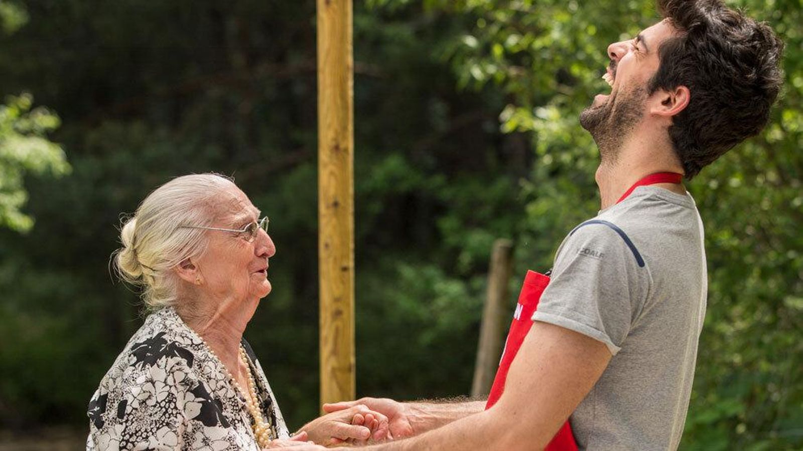 La Tata visitó a Miguel Ángel cuando concursaba en 'MasterChef Celebrity', programa en el que se declaró vencedor.
