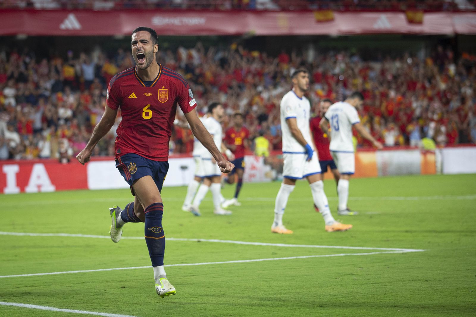 Las mejores imágenes del España-Chipre