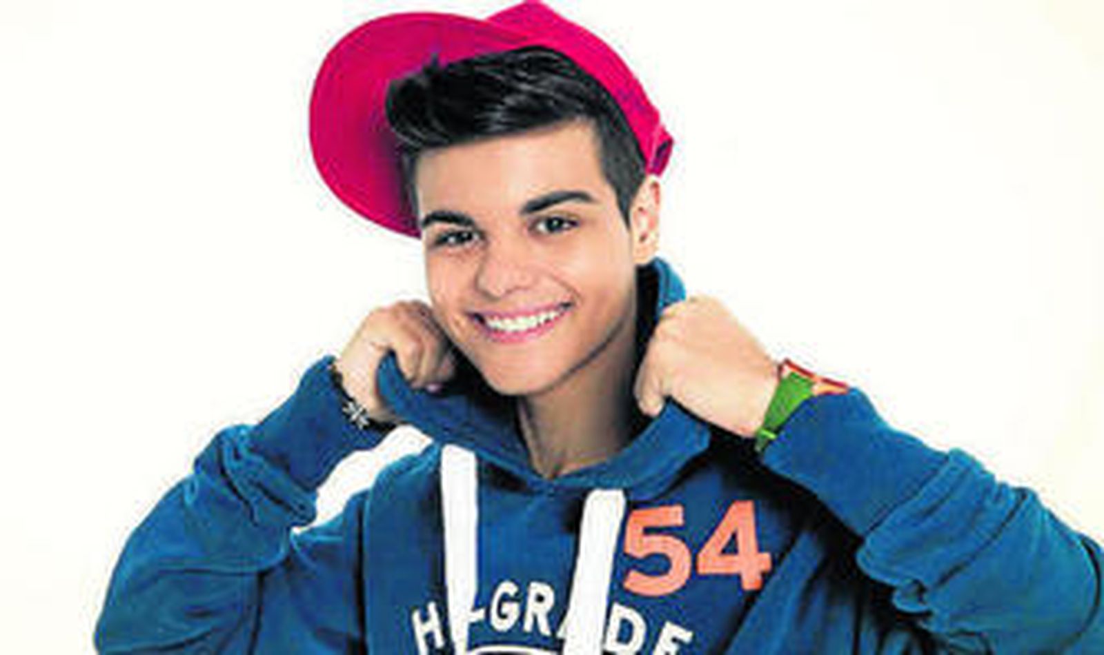 Abraham Mateo durante una sesión promocional.