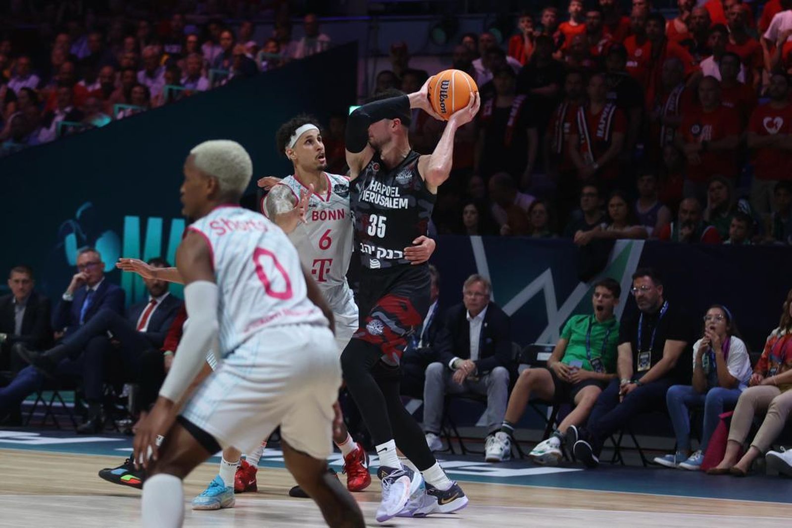 El Hapoel-Bonn, final de la BCL, en fotos