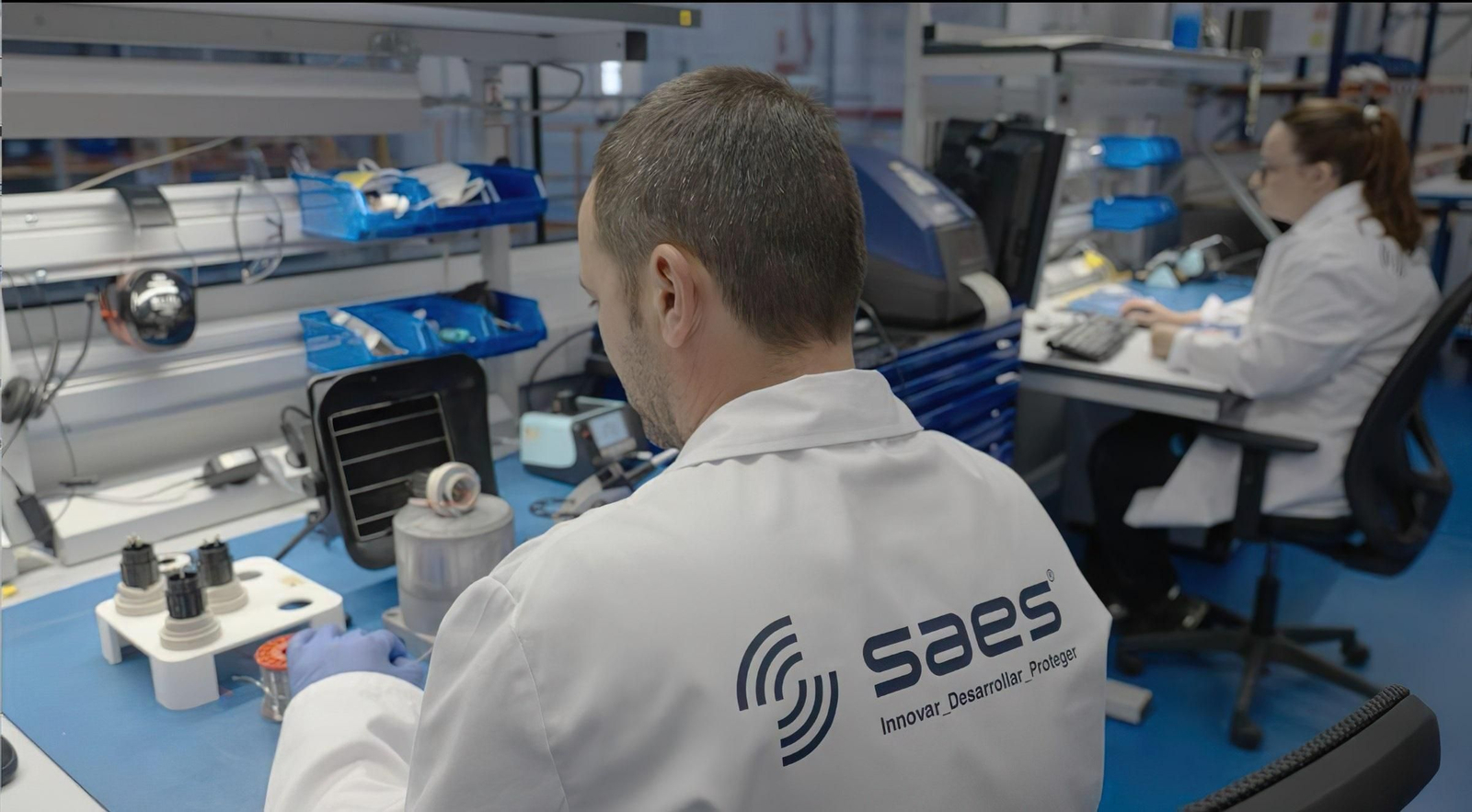 Taller de producción de SAES.