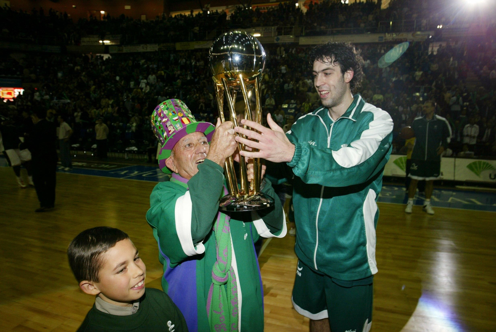 Las fotos del abuelo del Unicaja