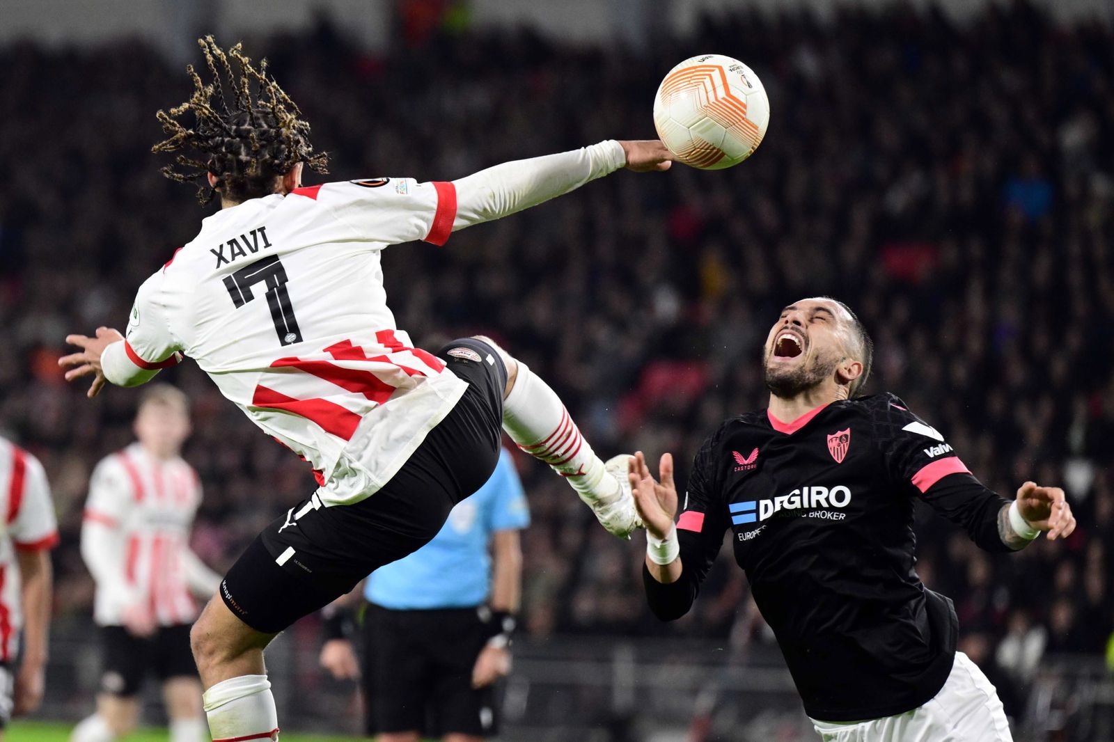 Las fotos del PSV Eindhoven-Sevilla de Europa League