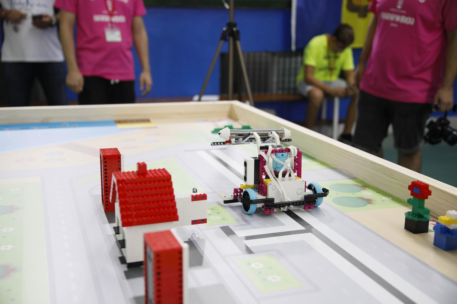 Las imágenes del World robot olympiad en Huércal de Almería