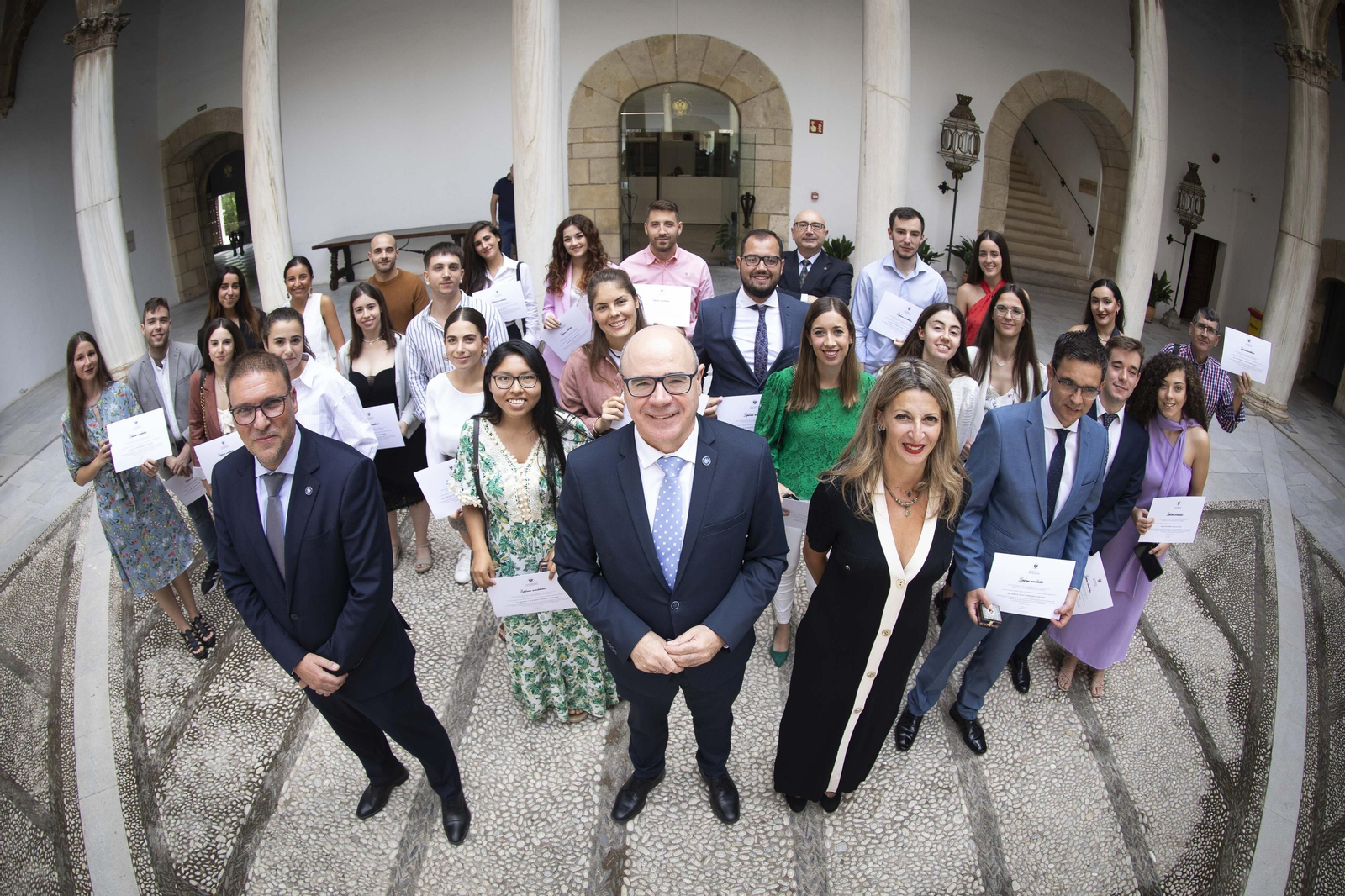 Acto de Reconocimiento a la Excelencia en el Rendimiento Académico para estudiantes de la  Universidad de Granada, en imágenes