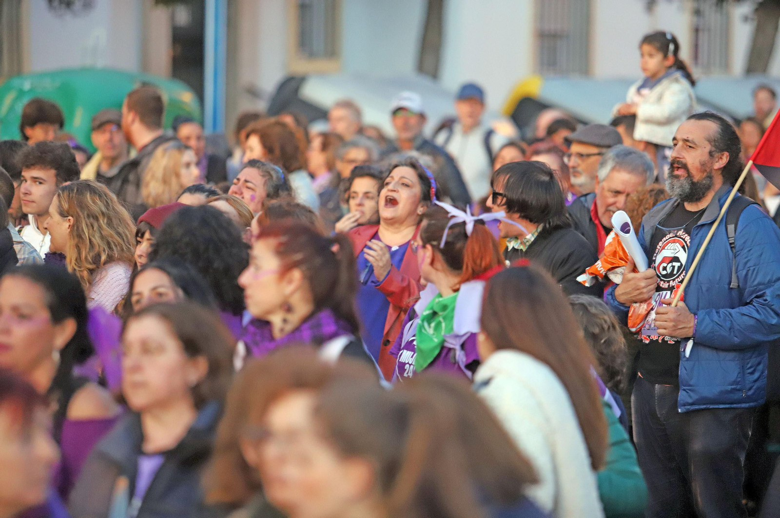 Imágenes de la manifestación del 8 de marzo, Día Internacional de la Mujer