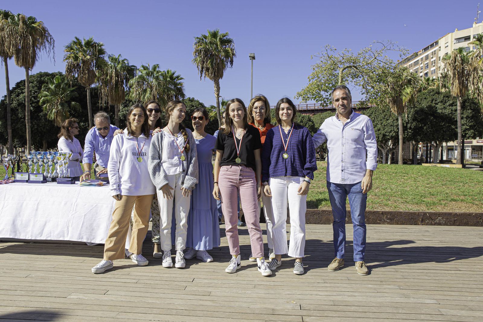 La entrega de premios fue en el Parque de las Almadrabillas