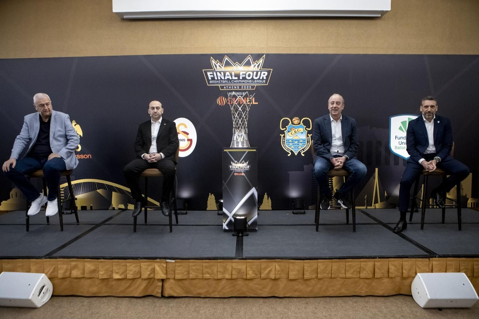 Los cuatro entrenadores de la Final Four.