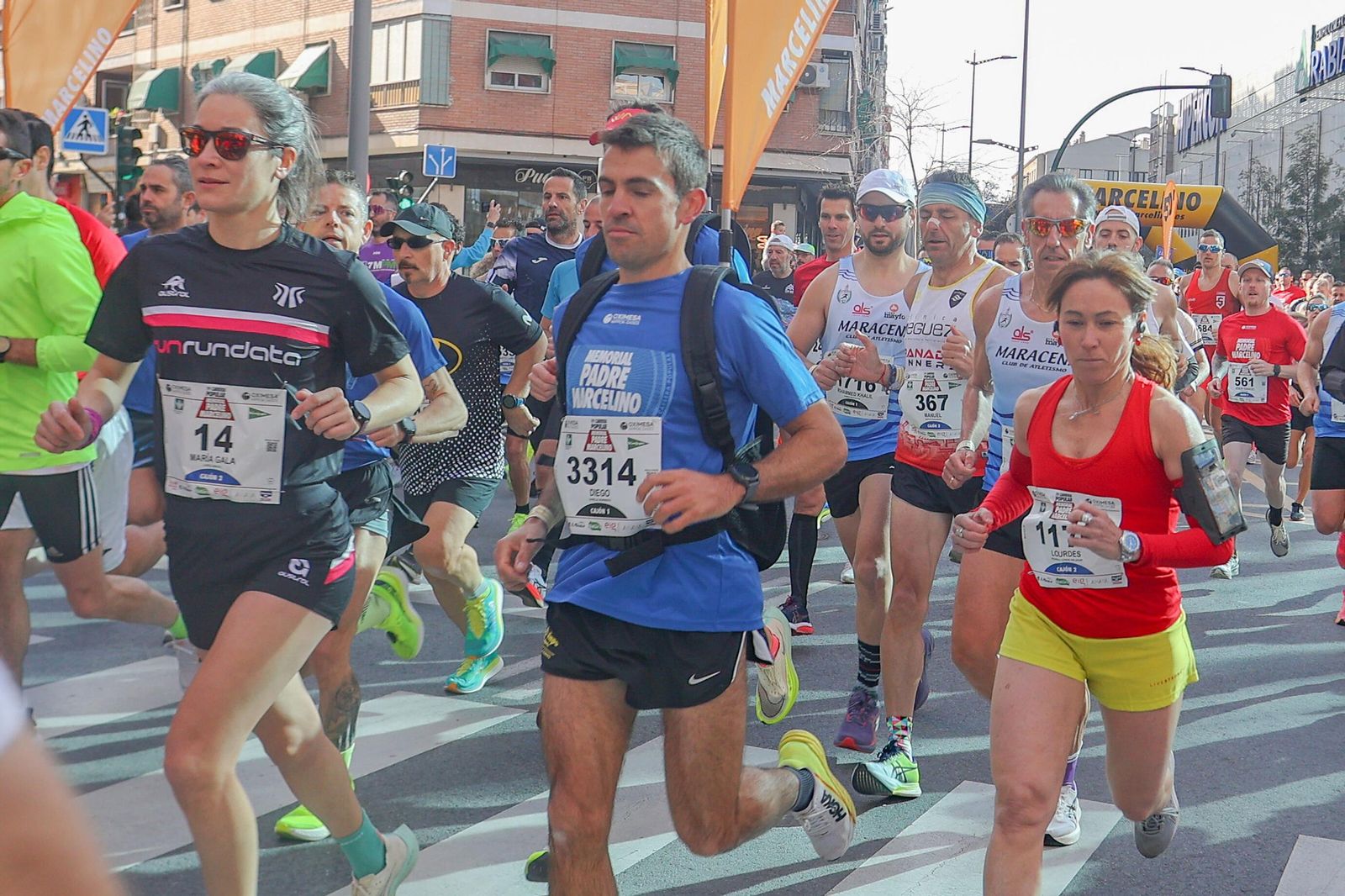 Las mejores imágenes de la XIX edición de la Carrera Popular Padre Marcelino