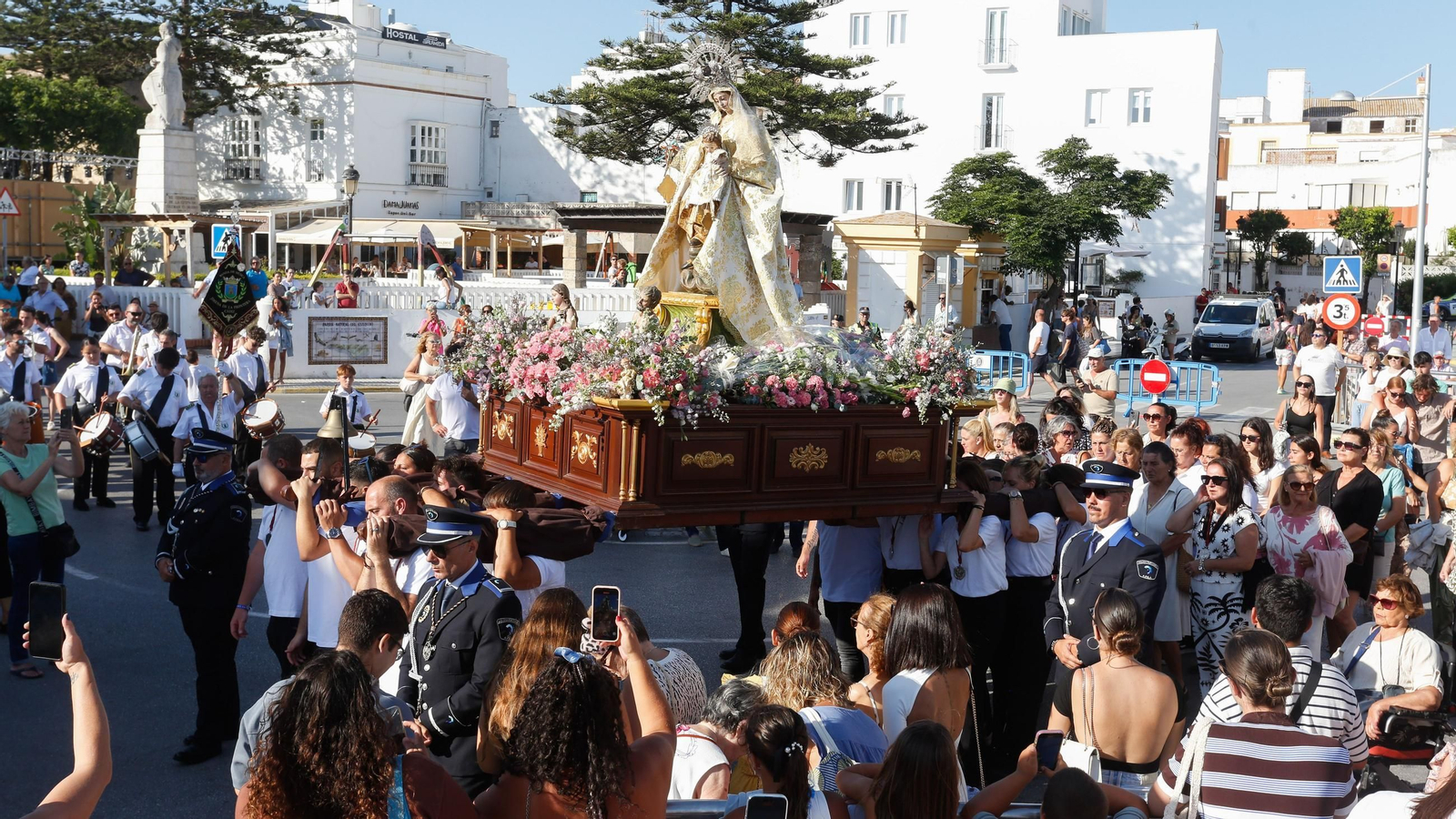 Fotos de la procesión de la Virgen del Carmen en Tarifa