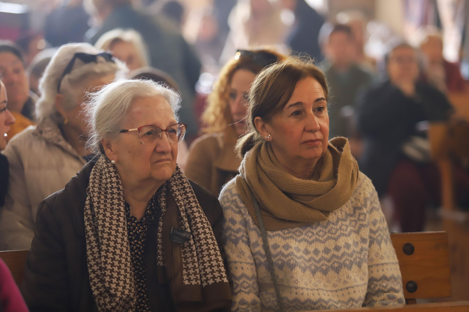 Imágenes del Besapie al Medinaceli en la Iglesia de San Isidro en Algeciras