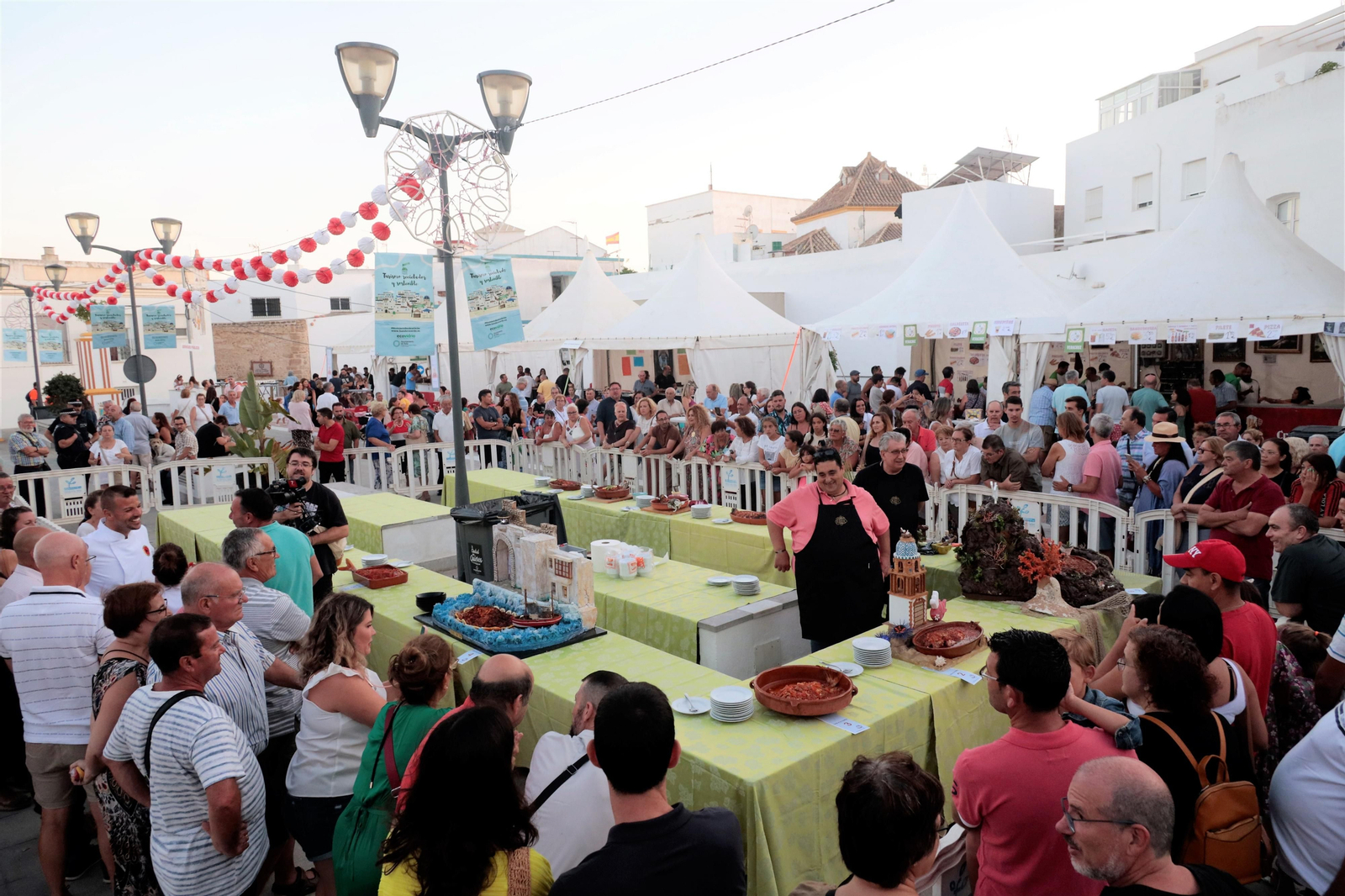 Un momento del concurso de Urta a la roteña.