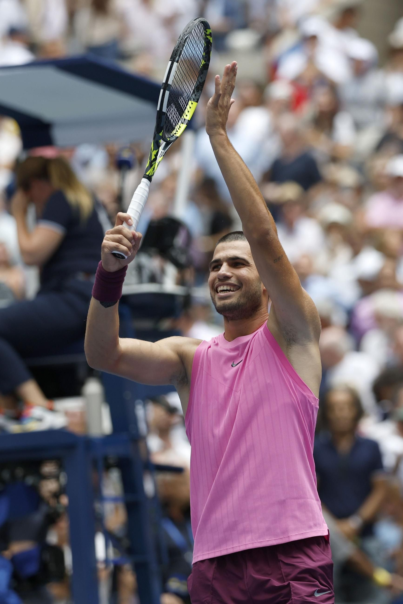 US Open | Las imágenes del pase de Alcaraz a las semifinales