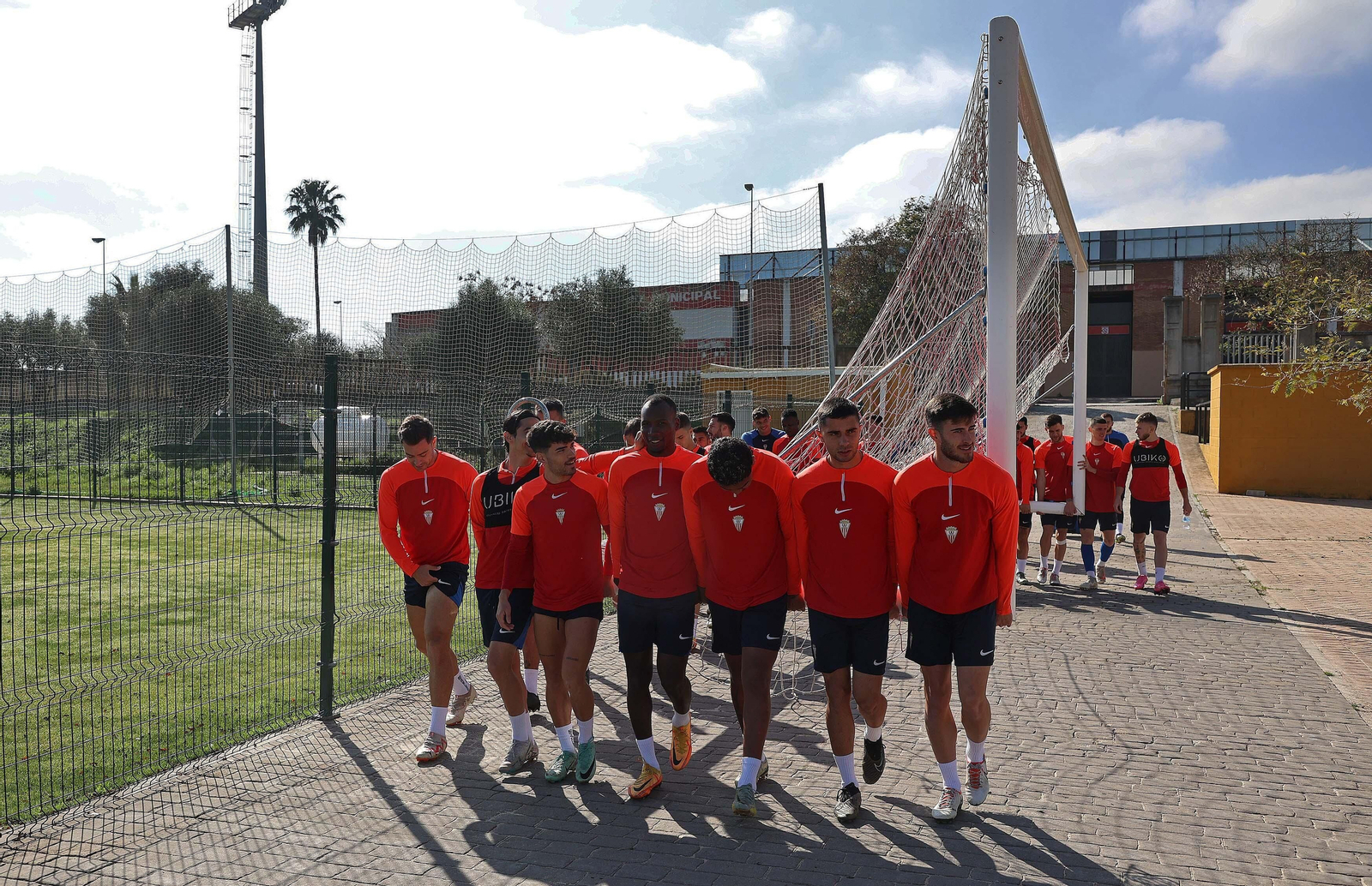 Imágenes del entrenamiento del Algeciras CF