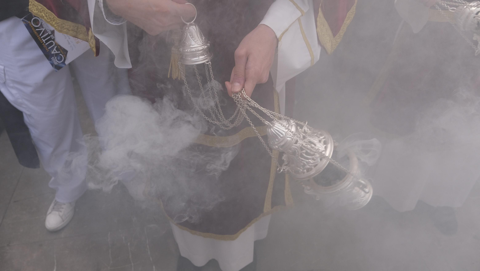 Imágenes de la salida extraordinaria de Jesús Cautivo de Medinaceli, por su 75 aniversario, Almería