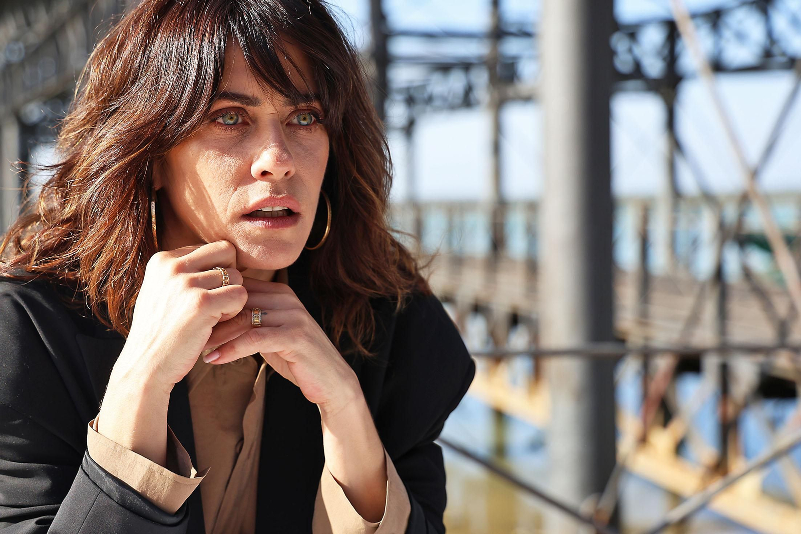 Imágenes de María León en el Festival de Cine Iberomaericano de Huelva