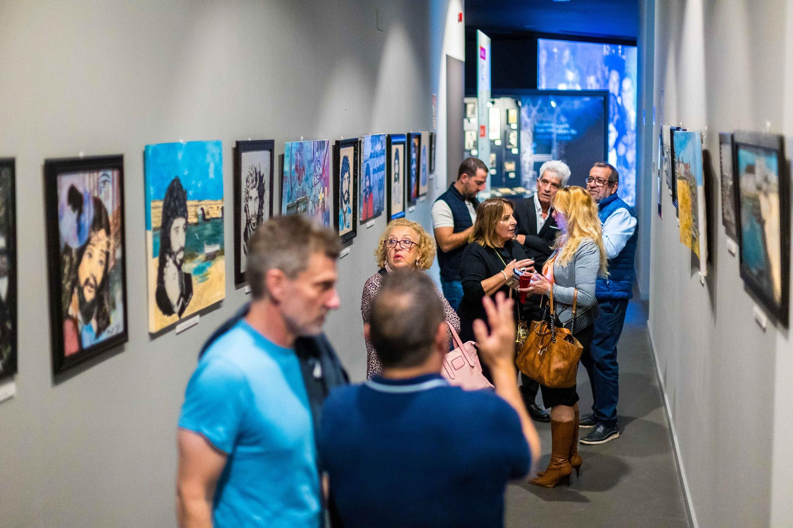 Comienzan los actos del Día del Flamenco en San Fernando: Ignacio de Salas expone su pintura en el Museo Camarón