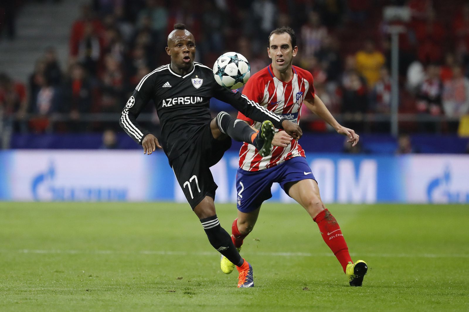 Las imágenes del Atlético-Qarabag