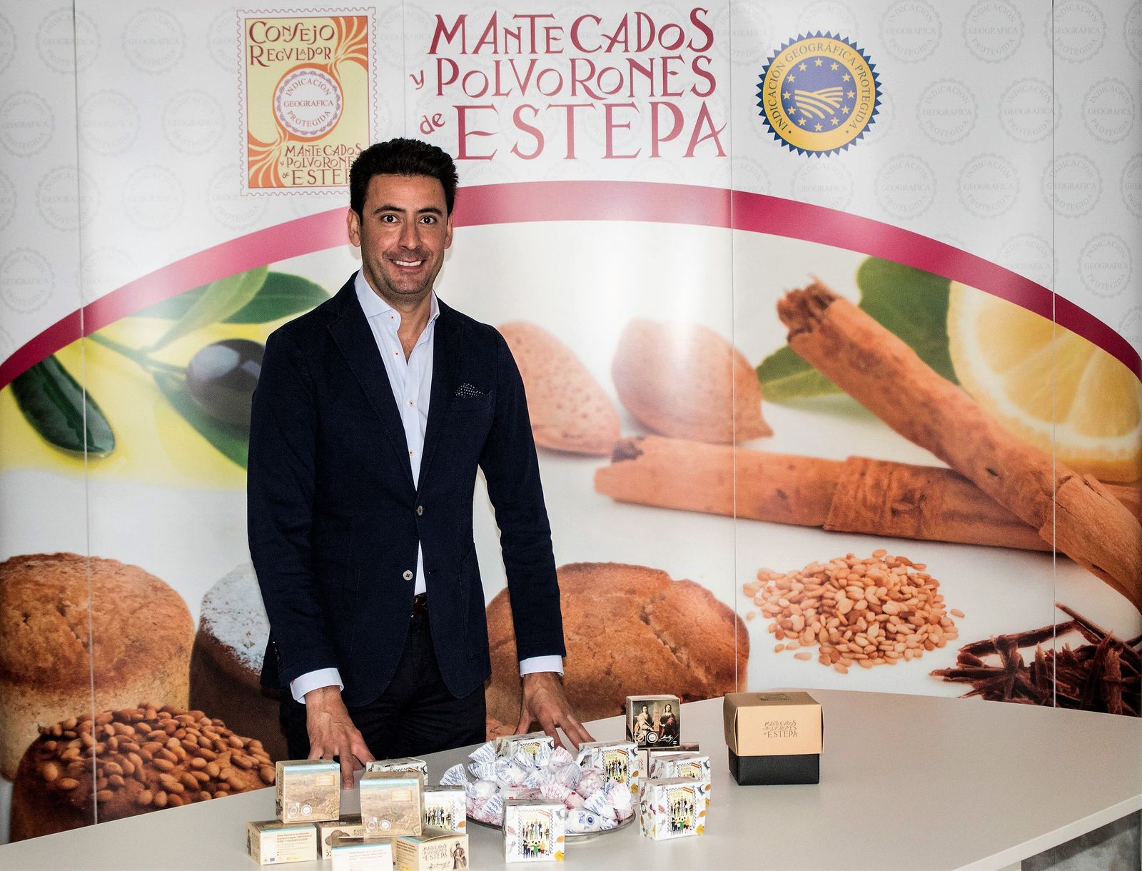 José María Fernández Fernández, nuevo presidente del Consejo Regulador de las IGPs “Mantecados de Estepa” y “Polvorones de Estepa”.