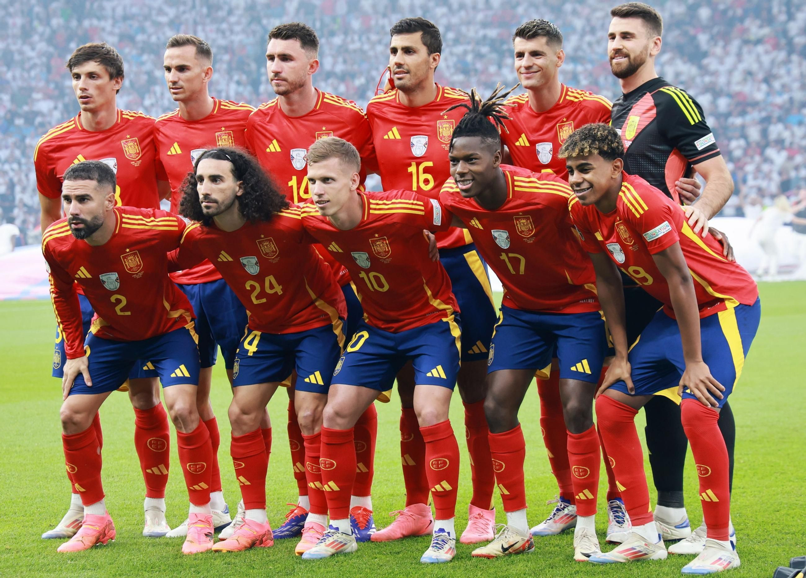 Las mejores fotos de la final España - Inglaterra